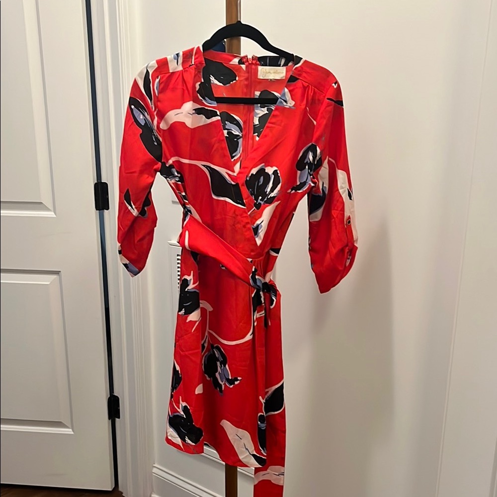 Yumi Kim Floral Red Dress